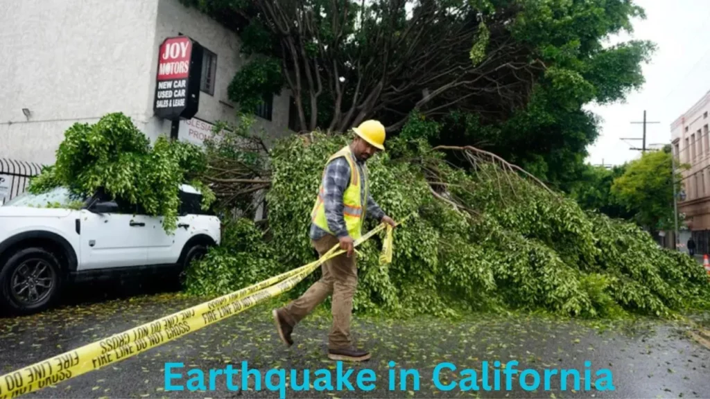 Earthquake hits california